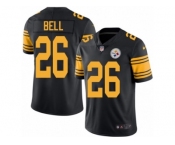 Men Nike Pittsburgh Steelers #26 Le'Veon Bell Black Color Rush Limited Jersey