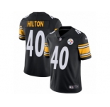 Men Nike Pittsburgh Steelers #40 Mike Hilton Black Team Color Vapor Untouchable Limited Player NFL Jersey