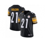 Men's Nike Pittsburgh Steelers #21 Robert Golden Vapor Untouchable Limited Black Team Color NFL Jersey