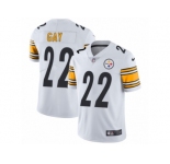 Men's Nike Pittsburgh Steelers #22 William Gay Vapor Untouchable Limited White NFL Jersey