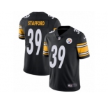 Men's Nike Pittsburgh Steelers #39 Daimion Stafford Black Team Color Vapor Untouchable Limited Player NFL Jersey