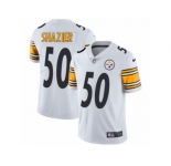Men's Nike Pittsburgh Steelers #50 Ryan Shazier Vapor Untouchable Limited White NFL Jersey