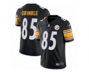 Men's Nike Pittsburgh Steelers #85 Xavier Grimble Vapor Untouchable Limited Black Team Color NFL Jersey