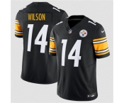 Men's Pittsburgh Steelers #14 Roman Wilson Black 2026 F.U.S.E. Vapor Limited Football Stitched Jersey