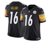 Men's Pittsburgh Steelers #16 Drew Allar Black 2026 Draft F.U.S.E. Vapor Limited Football Stitched Jersey