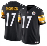 Men's Pittsburgh Steelers #17 Skylar Thompson Black 2025 F.U.S.E. Vapor Untouchable Limited Football Stitched Jersey