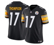 Men's Pittsburgh Steelers #17 Skylar Thompson Black 2025 F.U.S.E. Vapor Untouchable Limited Football Stitched Jersey