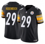 Men's Pittsburgh Steelers #29 Eli Heidenreich Black 2026 Draft F.U.S.E. Vapor Limited Football Stitched Jersey