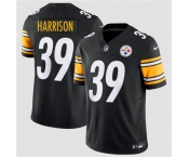 Men's Pittsburgh Steelers #39 Malik Harrison Black 2026 F.U.S.E. Vapor Limited Football Stitched Jersey
