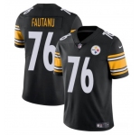 Men's Pittsburgh Steelers #76 Troy Fautanu Black Vapor Untouchable Limited Football Stitched Jersey