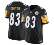 Men's Pittsburgh Steelers #83 Robert Tonyan Black 2026 F.U.S.E. Vapor Limited Football Stitched Jersey