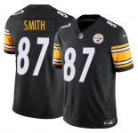 Men's Pittsburgh Steelers #87 Brandon Smith Black 2026 F.U.S.E. Vapor Limited Football Stitched Jersey