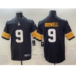 Men's Pittsburgh Steelers #9 Chris Boswell Black Vapor Untouchable Stitched Jersey