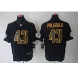 nike nfl jerseys pittsburgh steelers #43 polamalu black[nike limited]