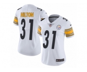 Women Nike Pittsburgh Steelers #31 Mike Hilton White Vapor Untouchable Limited Player NFL Jersey