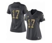 Women's Nike Pittsburgh Steelers #17 Eli Rogers Limited Black 2016 Salute to Service NFL Jersey