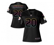 Women's Nike Pittsburgh Steelers #20 Cameron Sutton Game Black Fashion NFL Jersey