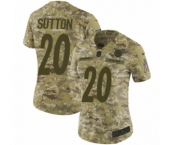 Women's Nike Pittsburgh Steelers #20 Cameron Sutton Limited Camo 2018 Salute to Service NFL Jersey