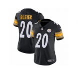 Women's Nike Pittsburgh Steelers #20 Rocky Bleier Vapor Untouchable Limited Black Team Color NFL Jersey