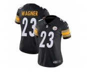 Women's Nike Pittsburgh Steelers #23 Mike Wagner Vapor Untouchable Limited Black Team Color NFL Jersey