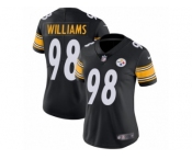 Women's Nike Pittsburgh Steelers #98 Vince Williams Vapor Untouchable Limited Black Team Color NFL Jersey