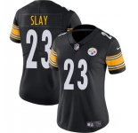 Women's Pittsburgh Steelers #23 Darius Slay Black 2025 Vapor Untouchable Limited Football Stitched Jersey