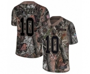 Youth Nike Pittsburgh Steelers #10 Ryan Switzer Camo Rush Realtree Limited NFL Jersey