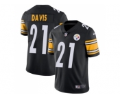 Youth Nike Pittsburgh Steelers #21 Sean Davis Black Team Color Stitched NFL Vapor Untouchable Limited Jersey