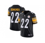 Youth Nike Pittsburgh Steelers #22 Terrell Edmunds Black Team Color Stitched NFL Vapor Untouchable Limited Jersey