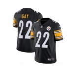 Youth Nike Pittsburgh Steelers #22 William Gay Vapor Untouchable Limited Black Team Color NFL Jersey