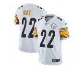 Youth Nike Pittsburgh Steelers #22 William Gay Vapor Untouchable Limited White NFL Jersey