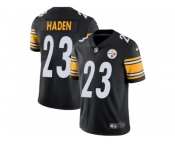Youth Nike Pittsburgh Steelers #23 Joe Haden Black Team Color Stitched NFL Vapor Untouchable Limited Jersey