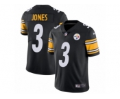 Youth Nike Pittsburgh Steelers #3 Landry Jones Vapor Untouchable Limited Black Team Color NFL Jersey