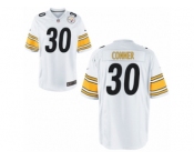 Youth Nike Pittsburgh Steelers #30 James Conner White NFL Jersey