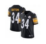 Youth Nike Pittsburgh Steelers #34 Cameron Sutton Black Team Color Vapor Untouchable Limited Player NFL Jersey