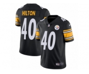 Youth Nike Pittsburgh Steelers #40 Mike Hilton Black Team Color Vapor Untouchable Limited Player NFL Jersey