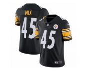 Youth Nike Pittsburgh Steelers #45 Roosevelt Nix Vapor Untouchable Limited Black Team Color NFL Jersey