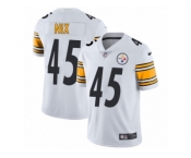 Youth Nike Pittsburgh Steelers #45 Roosevelt Nix Vapor Untouchable Limited White NFL Jersey