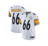 Youth Nike Pittsburgh Steelers #66 David DeCastro Vapor Untouchable Limited White NFL Jersey