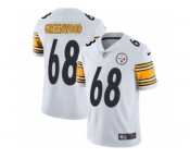 Youth Nike Pittsburgh Steelers #68 L.C. Greenwood Vapor Untouchable Limited White NFL Jersey