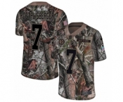 Youth Nike Pittsburgh Steelers #7 Ben Roethlisberger Camo Rush Realtree Limited NFL Jersey