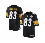 Youth Nike Pittsburgh Steelers #83 Cobi Hamilton Limited Black Team Color NFL Jersey