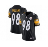 Youth Nike Pittsburgh Steelers #98 Vince Williams Vapor Untouchable Limited Black Team Color NFL Jersey