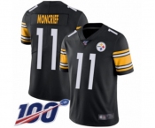 Youth Pittsburgh Steelers #11 Donte Moncrief Black Team Color Vapor Untouchable Limited Player 100th Season Football Jersey