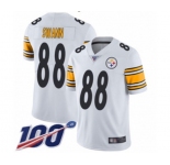 Youth Pittsburgh Steelers #88 Lynn Swann White Vapor Untouchable Limited Player 100th Season Football Jersey