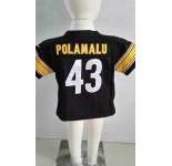 nike kids nfl jerseys pittsburgh steelers #43 troy polamalu black[nike]