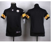 nike youth nfl jerseys pittsburgh steelers blank black[nike]