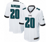 Men's Nike Philadelphia Eagles #20 Brian Dawkins Game White NFL Jersey