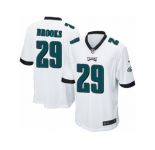 Men's Nike Philadelphia Eagles #29 Terrence Brooks Game White NFL Jersey