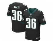 Men Nike Philadelphia Eagles #36 Jay Ajayi Black Alternate Stitched NFL New Elite Jersey